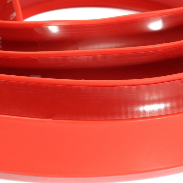 2.5M X4.5CM Car Front Lip Bumper Strip Spoiler Skirt Rubber Protector