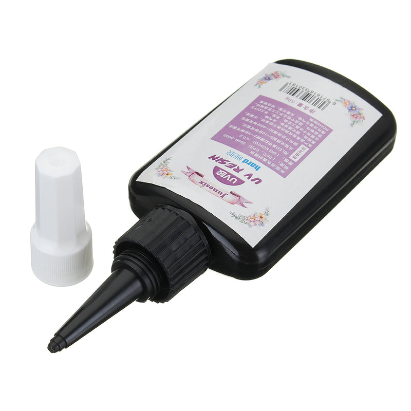 50ml UV Jewel Glue Crystal Glue DIY Handmade UV Curing Resin Liquid Fast Dry Adhesive Metal Glue