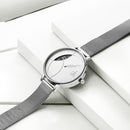 SHENGKE SK K0091 Creative Eye Shape Turntable Hour Dial Women Full Steel Strap Women Quartz Watch
