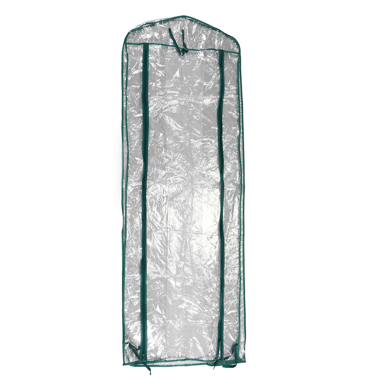 69 x 49 x 187cm Apex Roof 5-Tiers Garden Greenhouse Hot Plant House Shelf Shed Clear PVC Cover