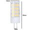 AC/DC12V 5W SMD2835 G4 Ceramics LED Corn Light Bulb for Indoor Replace Halogen Chandelier Lamp