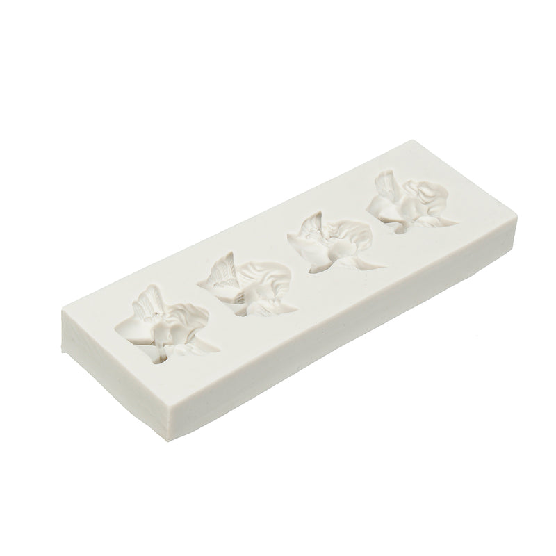 4-Angels Silicone Mold Chocolate Candy Fondant Cake Decorating Baking Tools