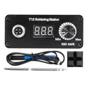 DC 24V 72W Digital LED Soldering Iron Station Hot Air Machine Rework Welding Tools Kit Automatic Sleep Shutdown