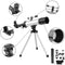 360x50mm Astronomical Telescope HD Refractive Monocular Spotting Scope With Tripod