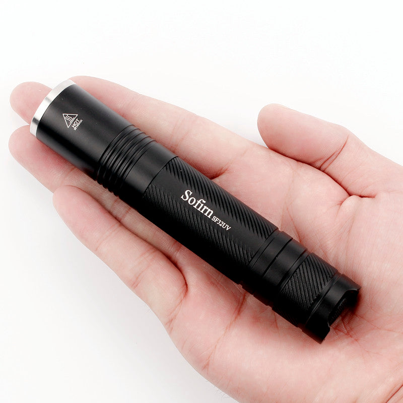 Sofirn SF32UV UV 365nm LED flashlight Nichia 365UV Lamp 18650 Flashlight UV Lantern Waterproof Fluorescent Agent Detection Flashlight