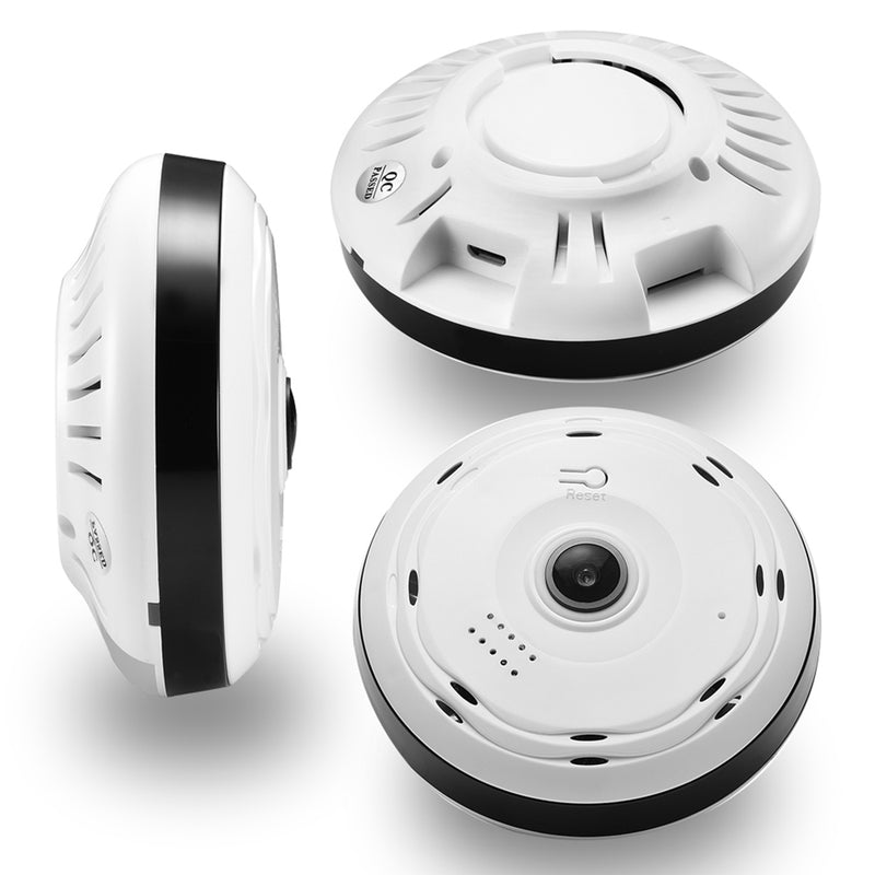 BESDER VR302 360 Panoramic Camera HD 960P IP Camera Wi-fi Two Way Audio With SD Card Slot Indoor VR Security Camera Wireless