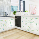 Miico SK7183 Glass Door Stickers Bathroom Decorative Stickers Cabinet Stickers Wall Stickers DIY Sticker
