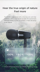 Joyroom JR-E209 Universal Metal Bass Earphone 3.5mm Wired Headphones with Mic for PC Phones