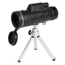 40X60 Zoom Optical Lens Monocular Telescope + Clip + Tripod For Mobile Phone