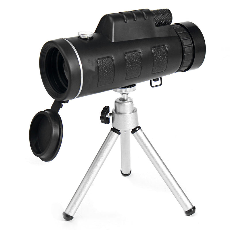 40X60 Zoom Optical Lens Monocular Telescope + Clip + Tripod For Mobile Phone