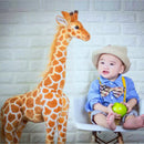 Plush Giraffe Kid Toys Giant Large Stuffed Animal Doll Xmas Gift 60/70/120CM