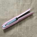 2 in 1 USB Charge Wireless Hair Straightener Curler Flat Iron Ceramic