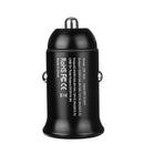 INSMA QC3.0+QC3.0(30W+30W) Dual USB Fast Charge Car Charger