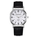 KINGNUOS 013 Casual Style Clock Men Wrist Watch Business Style Waterproof Quartz Watch