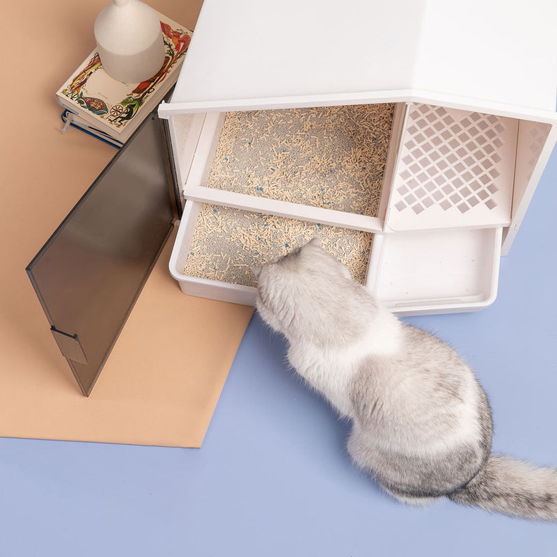 pet poop bags Mix Ball Tofu and Moisturizing Mixed Cat Litter Strong Agglomeration Blocking Odor High Material from Xiaomi Youpin