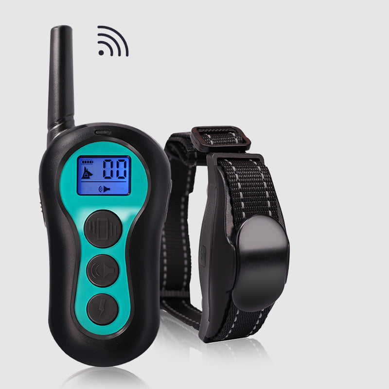 Dog Training Collar Pet Electronic Dog Training Remote Controlled Waterproof Dog Trainer 5V 300mAh Lithium Battery