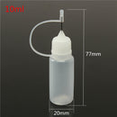 5Pcs 10ml Metal Needle Empty Plastic Bottle Shisha E Cig Liquid Dropper
