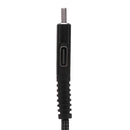 2 In 1 Type C 2.4A Braided Aluminum Alloy Charger Audio Data Cable for Smartphone Tablet 1M
