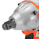 580Nm 4000rpm LED Cordless Motor Electric Brushless Impact Wrench for DIY General Building Car Repairing Engineering Adpated To Makita Battery