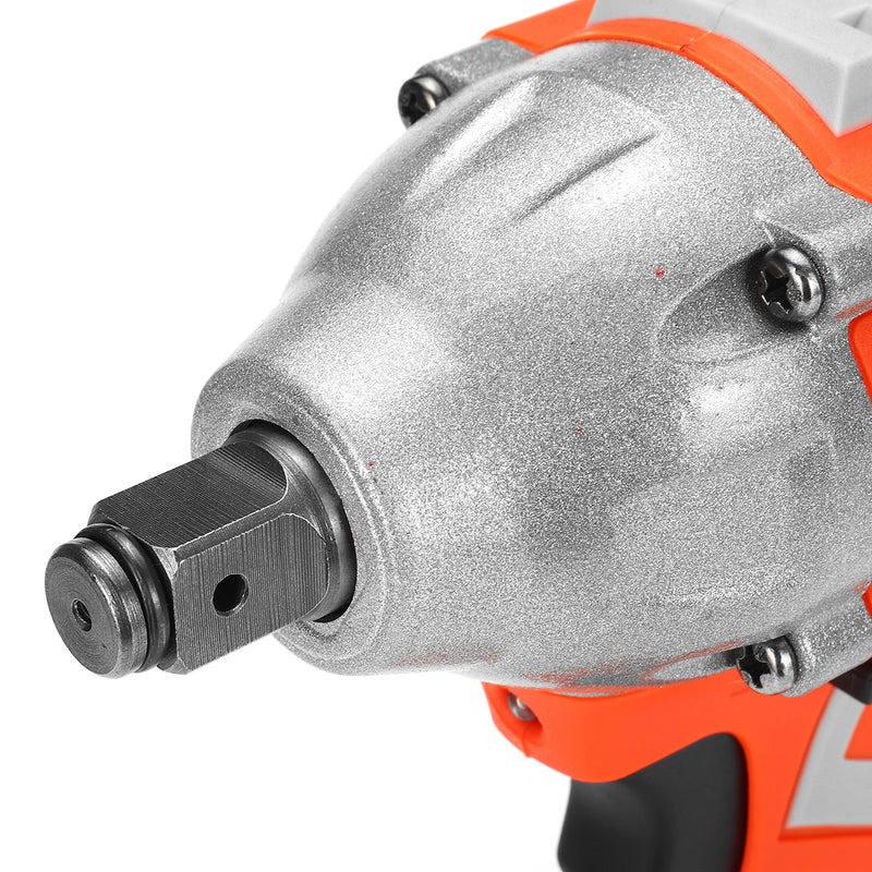 580Nm 4000rpm LED Cordless Motor Electric Brushless Impact Wrench for DIY General Building Car Repairing Engineering Adpated To Makita Battery