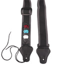 Nylon Guitar Strap with Three Pick Holder Strap with for Electric Acoustic Bass Guitar