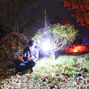 IPRee 80W 24LED Solar Camping Light Remote Control Emergency Light Power Display Waterproof Hanging Light