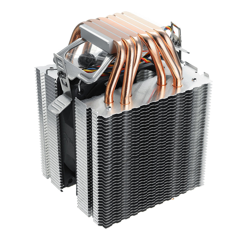 DC12V 6 Heat Pipe Computer CPU Fan Cooler Ultra-quiet Heat Sink