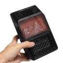 Portable Electric Heater 900W 220V Winter Ceramic Space Heater Fire Warmer