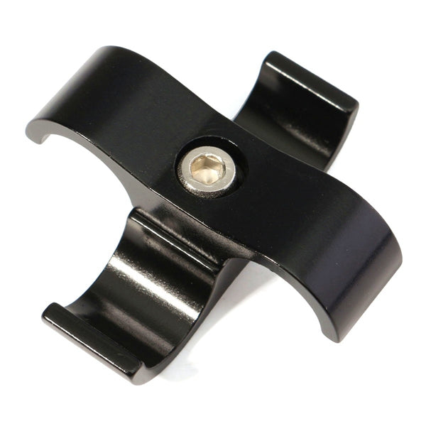 4pcs 13MM AN -6 SS Braided Tubing Clip Hose Clamp Fitting Adapter