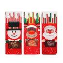 Santa Christmas Candy Bags Wine Stocking Bottle Carrier Gift Christmas Packing Bag Decoration