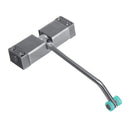 Spring Door Closer Automatic Strength Adjustable Tension Hinge Surface Mounted