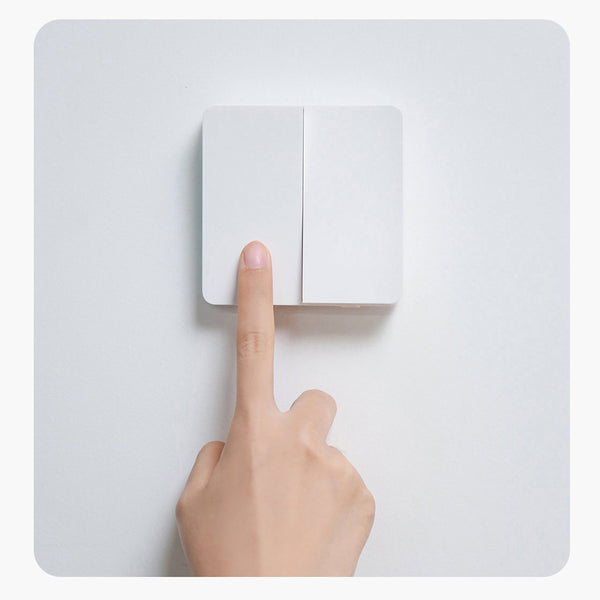 [New Arrival] Xiaomi Mijia Smart Switch Wall Switch Single/Doubl/Three Open Dual Control Switch 2 Modes Switch Over Intelligent Lamp Lights Switch