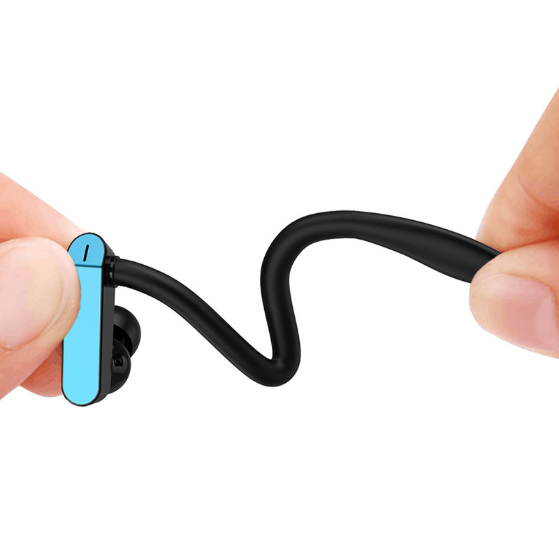 PTM T50 Hanging Ear 3.5mm Headphones Wired Sports Running Earphone With Mic for Phones