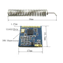 915MHz Ultra Small SI4432 Wireless Transceiver Module With Spring Antenna