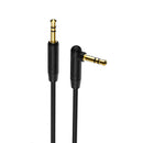 BOROFONE 3.5mm Male to Male 90 Degree Right Angle Audio AUX Data Cable For iPhone X 8Plus Oneplus 6T 7 Pro