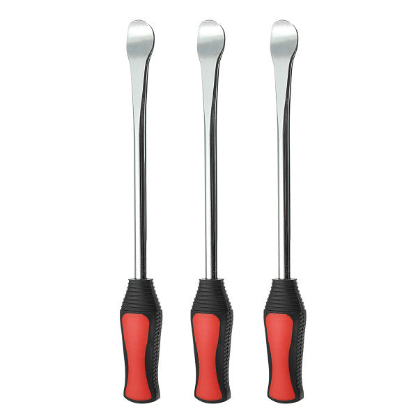 3pcs Spoon Motorcycle Tire Irons Changing Rim Protector Tool Combo With Case