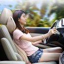 ROCK Car Seat Headrest Pillow Space Memory Foam Neck Lumbar Waist Back Support Cushion