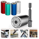 7-19mm Universal Sleeve Torque Wrench Head Set Socket Power Drill Ratchet Bushing Key Grip