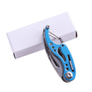 LAOTIE Mini Folding Multi-function Knife Outdoor Combination Knife Carry Key Ring Knife Pocket Multi-purpose Scissors Tool