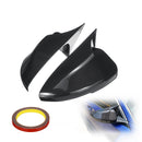 2PCS Carbon Fiber Car Mirror Caps Cover For Honda Accord 2018