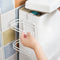 Toilet Roll Paper Holder Door Back Hanging Towel Roll Tissue Rack Kitchen Cupboard Paper Storage