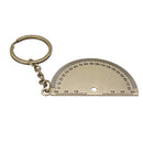 Keychain 180 Degree Vernier Caliper Ruler Angle Ruler