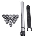 Machifit C12-ER11M-100L Straight Shank Collet Chuck Holder with 7pcs ER11 1-7mm Spring Collet Chuck for CNC Lather Milling Tool
