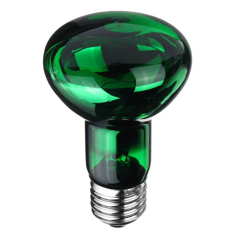 E27 R63 25W 40W 50W 60W 75W 100W Green Night Amphibian Snake Lamp Heat Reptil Light Bulb AC220-240V