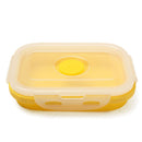 IPRee 4 Size Collapsible Silicone Lunch Boxes Portable Food Storage Kitchen Containers
