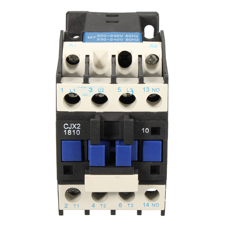 AC Contactor AC220V Coil 32A 3-Phase 1NO 50/60Hz Motor Starter Relay LC1 D1810