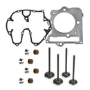 Air Cylinder Head Exhaust Valve Gasket Steem Seals Kits For Honda Sportrax TRX400EX 2X4 1999-2008