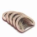 50pcs 10x330mm Zirconia Sanding Belt 40/60/80/120 Grit Aluminium Oxide Abrasive Tools