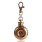 1oz 28ml Mini Stainless Steel Round Hip Flask With Keychain Liquor Alcohol Whiskey W-ine Pot