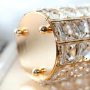 Crystal Makeup Brush Storage Bucket Pens Holder Desktop Case Cosmetic Organizer